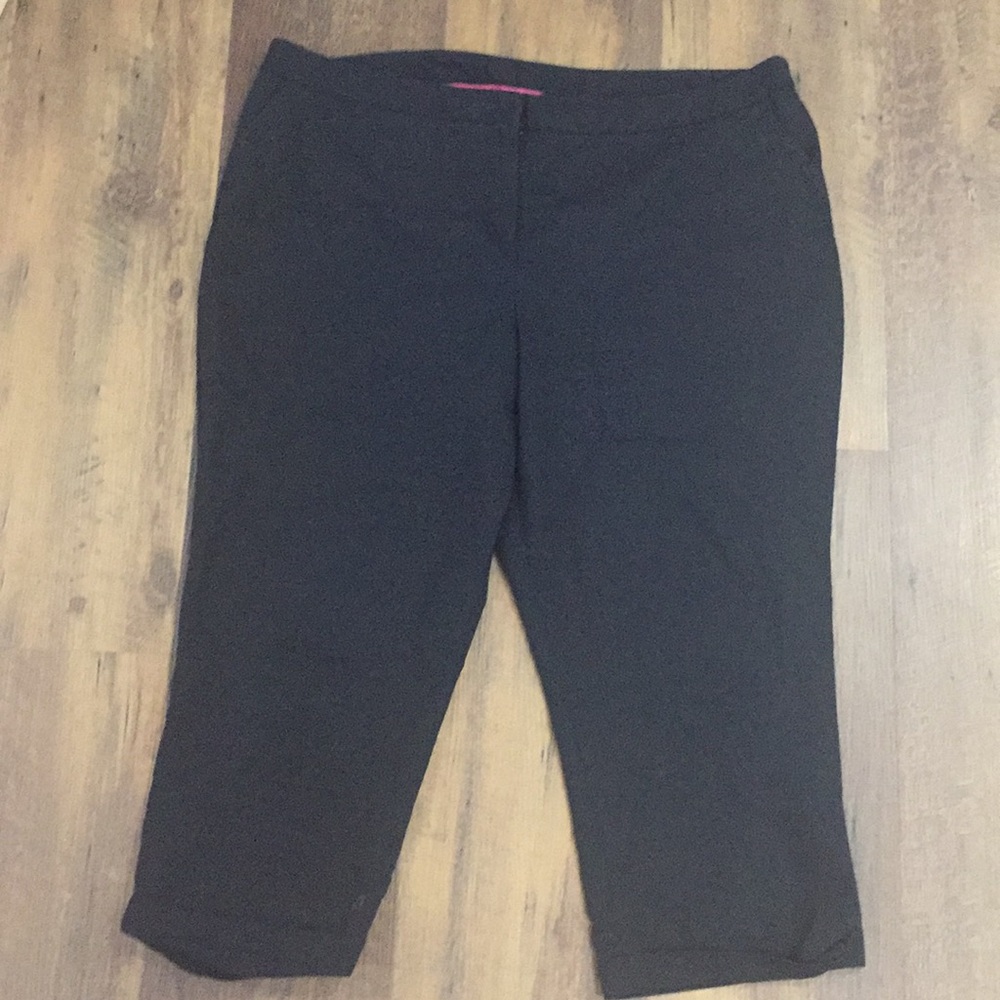 Lane Bryant Size 22 black dress pants